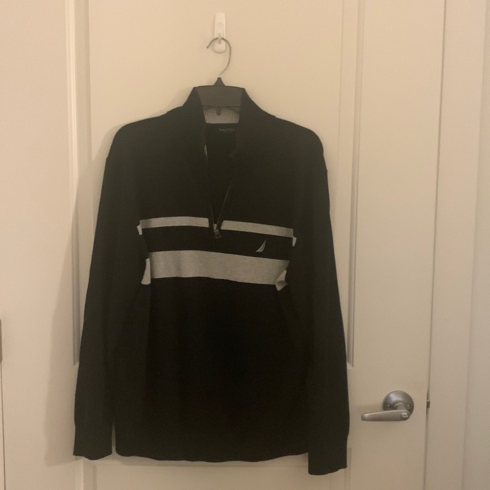 Nautica Zip Up Sweater XL